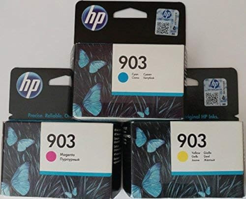 HP 903 Original Druckerpatronen Officejet 6950, Officejet PRO 6960 6970 Cyan, Magenta, Gelb