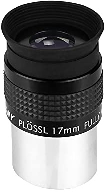 SVBONY SV131 Telescope Eyepiece 1.25” 48° 17mm Plossl Eepiece 4 Elements
