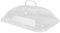 FLEXMAN Couvercle anti-éclaboussures rectangulaire en acrylique transparent pour micro-ondes, maison, cuisine, café, hôtel, restaurant (Estilo estándar pequeño)