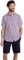 Mountain Warehouse Weekender Short Sleeved Mens Shirt - 100% Cotton Shirt, Lightweight Casual Shirt, Breathable, Comfortable Top - for Walking, Camping & Travel Active Red L