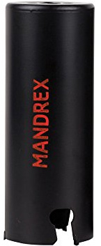 Mandrex | Lochsäge Tiefschnitt XtraDeep mit 165 mm Schnitttiefe und Hartmetallzähnen für Holz, MDF & Rigips | MHM300051B | Ø 51 mm