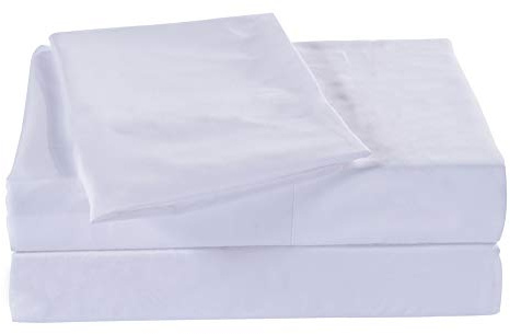 Twin Size Flat Sheet Single - 300 Thread Count 100% Egyptian Cotton Quality - Hotel Collection Flat Sheet Sold Separately - White
