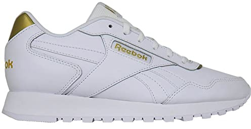 Reebok Femme Glisse Basket, Chaussures Blanc Or Rose Chaussures Blanc, 37.5 EU