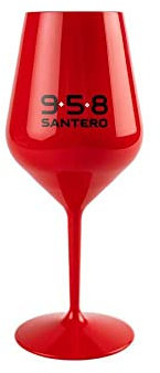 Gioco 1 Bicchiere Santero Calice Rosso