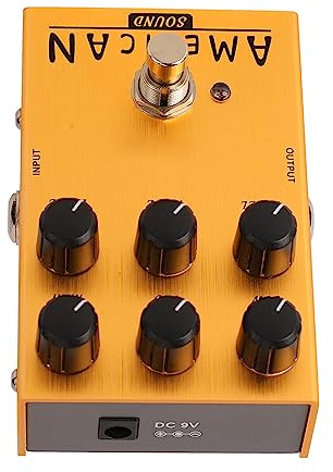 Pedal de Guitarra OverdrivePedal de DistorsiónPedal Afinador de Efecto Overdrive, Estructura Estable de Múltiples Funciones Efectos de Guitarra Eléctrica Pedal de Accionamiento