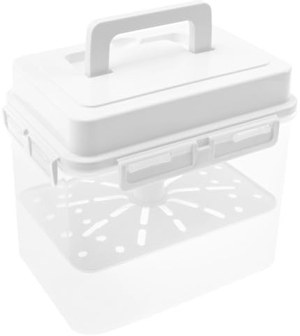 Duroecsain Support à Conserves | 5L Étanche Hermétique Avec de Pression,Rangement Cuisine Grande Capacité Bocal Fermentation - Pour Maison Ferme Restaurant