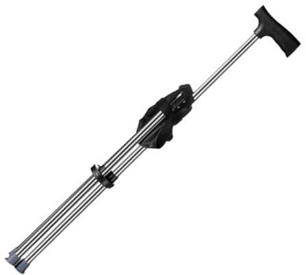 Etyldya Bastón Trekking Bastón con Asiento Silla Plegable Taburete Portátil Acero Antideslizante Ligero Adecuado para Excursiones de Senderismo Viajes de