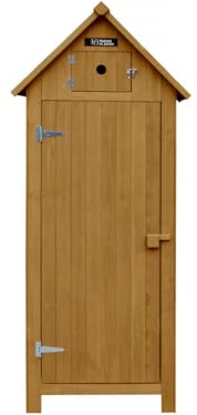 Armoire de Jardin Cabanon - 77 x 54.5 x 179 cm - Marron