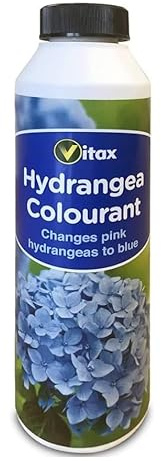 Home Fittings ® Vitax Hydrangea Colourant 250g Changes Pink Hydrangeas to Blue Enhances Blue Colour Soil Acidifier Aluminium Sulphate