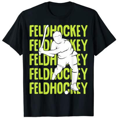 Feldhockey Hockey Jungen Kinder T-Shirt