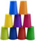 9 Pezzi Bicchieri di Plastica Riutilizzabili Colorati, Bicchieri Plastica Rigida Lavabili Bambini, Tazze Picnic 160ml, Bicchieri Acqua Plastica Dura per Cucina, Feste, All'aperto, Picnic (9 Colori)