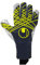 uhlsport Fußball Torwarthandschuhe Prediction Supergrip+ HN, 10.5, Marine/weiß/Fluo gelb