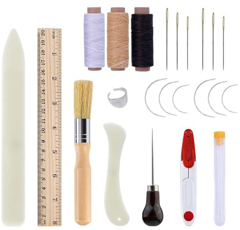 27 Pcs Bookbinding Tools Bookbinding Kits for Beginners