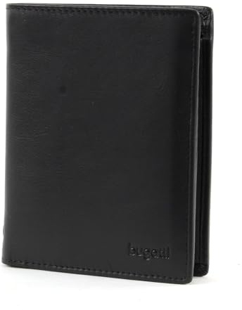 bugatti Leder Geldbörse City Line Coin Wallet Combi Style 13CC Black schwarz
