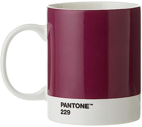 Copenhagen design Pantone Mug, Coffee/Tea Cup, fine China (Ceramic), 375 ml, Aubergine, 229 C