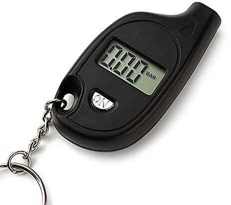 iTimo Auto Motorrad Reifendruck Digital Meter Tester Reifendruckmesser Mini Diagnosewerkzeug Schlüsselanhänger Auto Detektor LCD Display