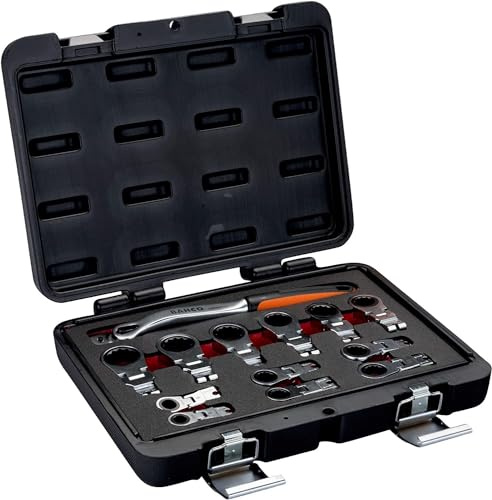 Ratchet Ring Spanner Set