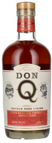 Don Q Double Cask SHERRY CASK FINISH Rum 41% Vol. 0,7l