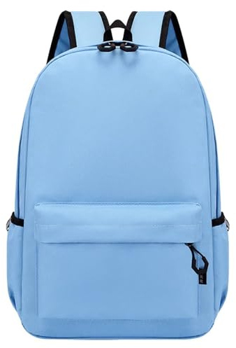 D&T School Backpack WaterProof Back to School, Plain Kids Backpack for Girls and Boys A Unique Rucksack Ideal for School Children Causal Travel School Bags