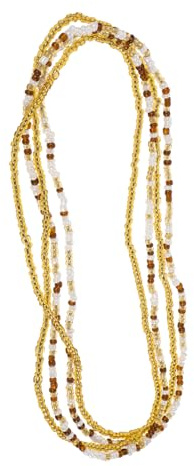 Holibanna ChaîNe De Taille En Verre Pour Femme 80Cm ChaîNe De Ventre Plage Bijoux De Corps Accessoires De Mode LéGers DéCoration Hanche ÉTé 2 PièCes