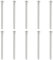PATIKIL M4 x 70mm Flat Head Socket Cap Screws, 10 Pack 304 Stainless Steel 18-8 Machine Screws Flat Countersunk Bolts Hex Socket Drive Fasteners Grade 6.8