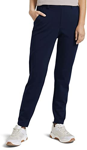 TOM TAILOR Damen 1021175 Jersey Relaxed Fit Jogger Hose, 10668 - Sky Captain Blue, L EU