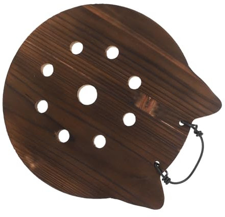 Abaodam Pannello Per Fioriera Da Parete in Legno Espositore Per Piante Sospese Supporto Per Piante Da Parete