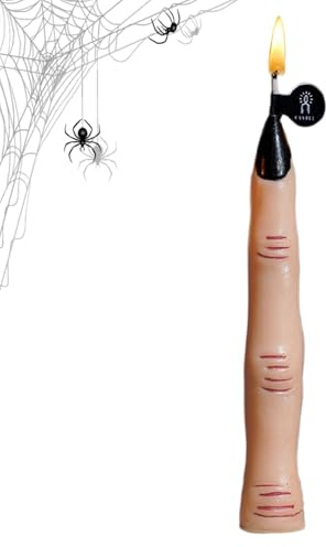 Sollee Vela perfumada de Halloween, decoración de Halloween, vela perfumada de cera de calavera | centros de mesa hechos a mano decorativos para Año Nuevo, eventos de invierno, vacaciones, iglesia