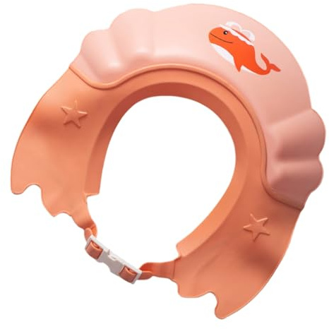 Hohopeti Duschhut Verstellbar Aus Flexiblem Silikon Badevisier Für Kleinkinder Jungen Mädchen Weicher Shampoo Schutz Zum Haarewaschen Ohne Rückfluss Praktisches Bad Accessoire