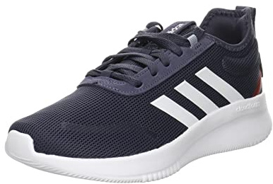 Adidas GX4221 Lite Racer REBOLD Sneaker Adult Shadow Navy/FTWR White/Vivid Red 42 2/3