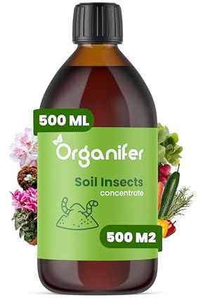 Jord Koncentrat - 500 Ml Per 500 M2 - Jordvård - Ekologisk Behandling - Giftfri Lösning - Trädgårdsgödsel - Organifer