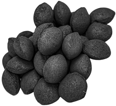 Happyyami 1 Paquet De Briquettes De Charbon De Bois Biologique pour Grillades en Plein Air Briquettes De Bois Dur Naturel Charbon De Cheminée Charbons De Barbecue pour Accessoires De