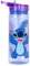 Disney Stitch Plastikflasche mit Strohhalm BPA-frei – 580 ml Schulwasserflasche für Mädchen, 100% auslaufsicher, langlebige Trinkflasche für Mädchen