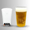 DeinPack 50 Mehrwegbecher 400ml Made in Germany | Getränkebecher mit Eichstrich | wiederverwendbar | Transparent aus PP | Trinkbecher 0,4l | Bierbecher | Partybecher