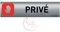 Plaque de porte aluminium brossé imprimé -Dimensions 200 x 50 mm - Double face adhésif au dos - Impression UV directement sur l'aluminium (Pas de contre collage) (privé 4)