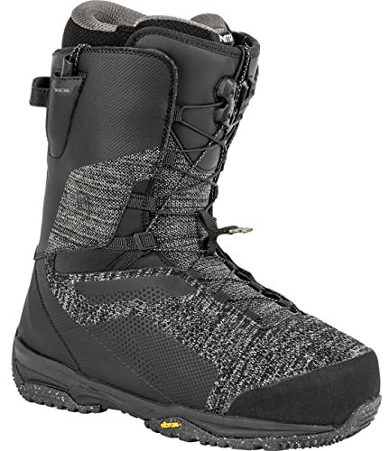 Nitro Herren Snowboards Skylab TLS '23 Splitboardboot All Mountain Freeride Premium Schnellschnürsystem Boot Snowboardboot, Black, MP 30,5 // EU 46 // US 12,5
