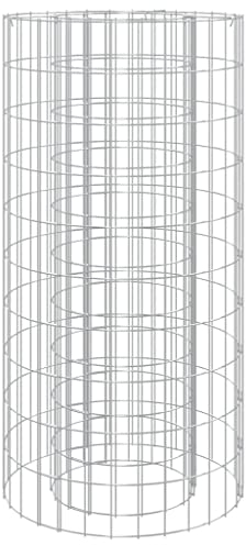 vidaXL Gabion Brasero Ø 50 cm Fer Galvanisé