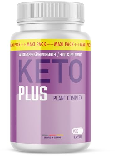 Keto Plus Capsules | Pour votre style de vie sain | Avec des ingrédients précieux | Maxipack 90 capsules | 1x