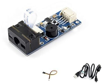 Waveshare Barcode Scanner Module 1D/2D Codes Barcode, QR Code Reader Onboard Micro USB and UART Serial Port Directly Plugged into Computer