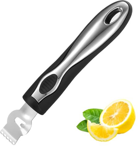 COZHYESS Grattugia professionale per grattugiare o grattugiare limone, grattugia per grattugiare o scorza di limone, arancia, agrumi