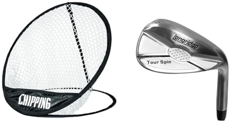 Red de Golf Longridge de Longridge + LONGRIDGE Tour Spin Wedge 56 Grados, Satinada