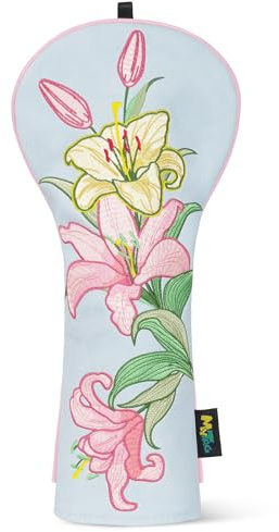 mytag Lily Driver Headcover, Cute Golf Headcover for Girl Women