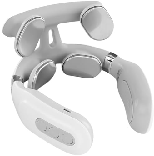 SHYCELOHES Bärbar Nackmassageapparat med Ergonomisk Design för Hemmabruk Anpassad för Olika Nackkonturer för Resor och Avkoppling vid Dator och Tv