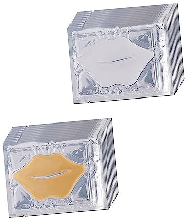 HAPINARY 20stücke Feuchtigkeitsspendende Lip Pads Hydratisierende Lippenmasken Für Intensive Lippenpflege Für Trockene Und Spröde Lippen Einfache Anwendung