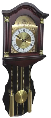 Pendeluhr, Westminster-Sound und Elise, 78 x 30 x 13,5 cm, automatische Stummschaltung und Lautstärkeregler