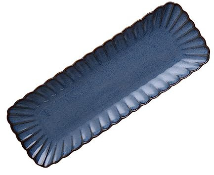 Holibanna Plato De Sashimi Rectangular De Estilo Japonés Plato Creativo Para Sushi Para Servir Comida Tipo Japonesa Para Presentaciones De Sashimi y Postres Delicados Casa