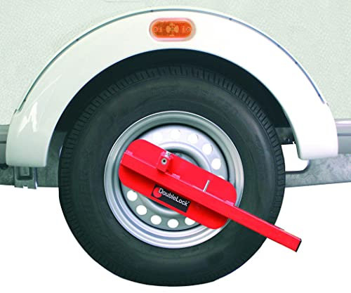 DoubleLock - Buffalo RED SCM - Verrouillage de sécurité - Fermeture robuste - Verrouillage en cinq secondes - Résistant aux intempéries - Homologué par SCM