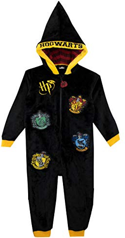 Harry Potter - Grenouillère - Garçon - Noir - 9-10 Ans