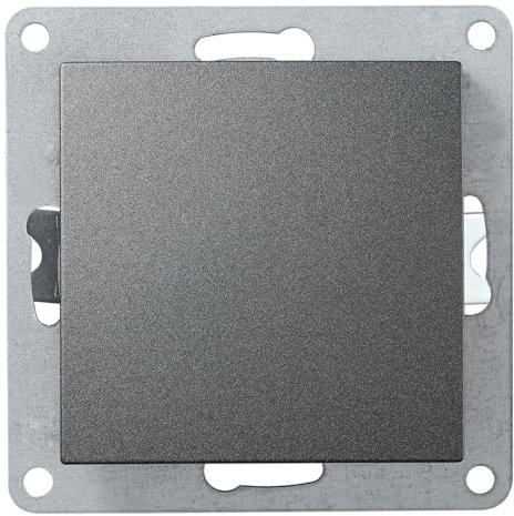 McPower Einzelkomponenten | FLAIR | Blindabdeckung Abdeckung Deckel anthrazit, matt