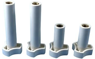 TYGHBNM Pièces d'écrous à vis 4 en 1, Boulon de Serrage M8, Accessoires de Machines à Glace Molle commerciales, raccord 2 Longs + 2 Courts